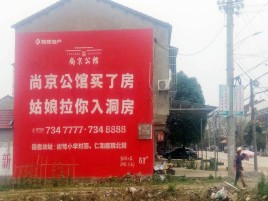  隆昌墙体广告在乡镇、农村市场的媒体优势