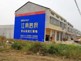  隆昌农村墙体广告在不同形式上面展现的不同特色