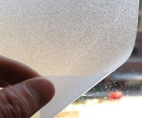  隆昌玻璃门外面粘广告用什么材料好？