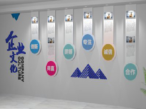  隆昌企业文化墙需要传递什么办公文化？